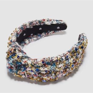 NWOT Lele Sadoughi Indigo Fields Headband